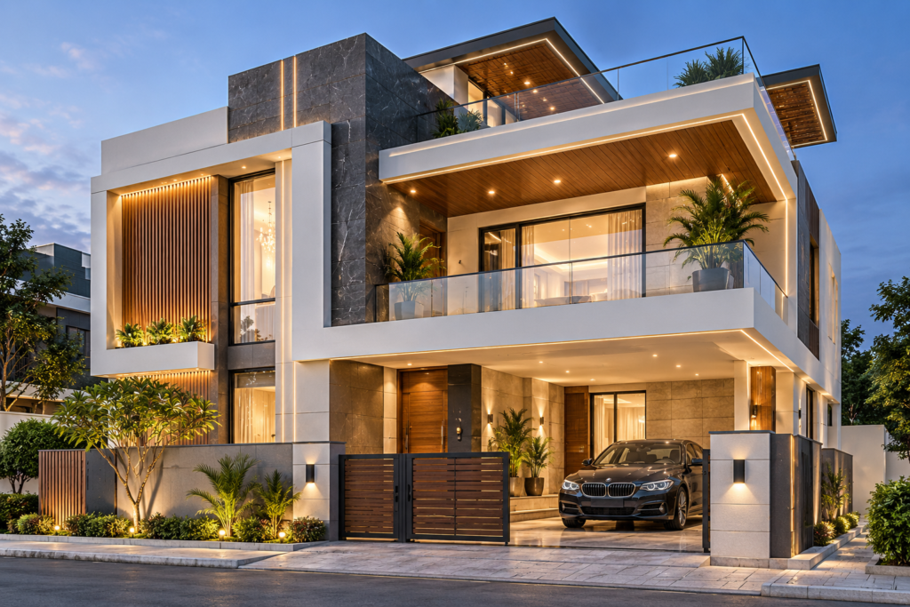 3D Elevation Design: Creating Realistic and Functional Architectural Exteriors